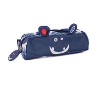 Les Déglingos Hippipos l'Hippo Trousse Scolaire Simple École Maternelle à CP pour Garçon/Fille Trousse Animale Amusante Dès 3 Ans Polyester Recyclé, 1 Unité
