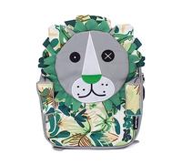 Les Déglingos Jélékros le Lion Petit Sac à Dos Enfant pour Garçon/Fille École Maternelle Crèche Polyester Recyclé, 6 L, 1 Unité