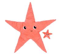 LES DÉGLINGOS Les PTIPOTOS by Peluche Maman Bebe - Toute Douce - Cadeau Naissance - WAHOU Etoile DE MER GEANTE Maman& Bebe - 62CM - Corail