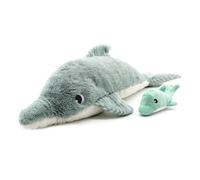 Peluche Dauphin menthe maman bébé Ptipotos Les Déglingos