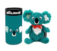 LES DÉGLINGOS - Peluche Petit Simply + boîte Cadeau - Berlingos Le Koala - Dès la Naissance - 22cm - Bleu