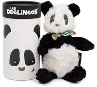 Les Deglingos-Peluche Petit Simply+Boîte Cadeau-Rototos Le Panda-Dès La Naissance-22Cm-Noir&Blanc