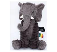Les Deglingos - Peluche Ptipotos l'éléphant gris