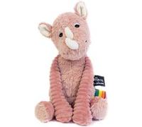 peluche rhino rose 35 cm