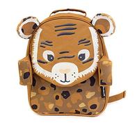 Les Déglingos Petit Sac à Dos Enfant (Speculos le Tigre) - Fille - École Maternelle Crèche - 6 Litres - Marron
