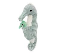 Déglingos Peluche Ptipotos Hippocampe Papa Bébé Ultra douce Menthe 36 cm