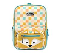 LES DEGLINGOS - Sac à Dos 2-en-1 avec Banane Amovible Cyranos le renard Moutarde - Capacité 10 litres, hauteur 34 cm