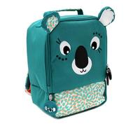 LES DEGLINGOS - SAC A DOS ENFANT ISOTHERME 2 COMPARTIMENTS - BERLINGOS LE KOALA- Pique-nique et goûter - Voyage - Isolant PEVA - 26cm - Bleu
