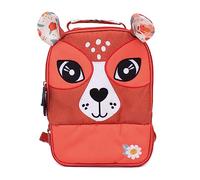 Déglingos Sac à dos repas isotherme Mélimelos La Biche pour enfant 2 compartiments PEVA Terracotta