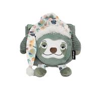 Les Déglingos - Sac à dos velours "Chillos le paresseux" - 25 x 25 x 5 cm - Vert