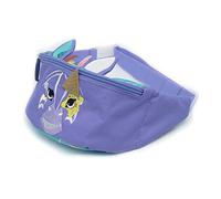 LES DEGLINGOS - Sac Banane Enfant - Kiprokos le Zèbre - Amusant - Idéal pour les balades, pique nique - Fille et Garçon - Âge dès 3 ans - Violet