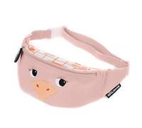 LES DEGLINGOS - Sac Banane Enfant - Pomelos l'autruche - Amusant - Idéal pour les balades, pique nique - Fille et Garçon - Âge dès 3 ans - Rose