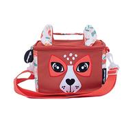 Les Déglingos Sac Isotherme Bébé Mélimélos la Biche Lunch pour Enfant Bandoulière Pique-Nique Goûter Isolant PEVA Polyester Recyclé, 1 Unité