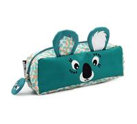 LES DÉGLINGOS Trousse Scolaire Simple Berlingos Le Koala École Maternelle à CP Garçon/Fille Trousse Animale Amusante Dès 3 Ans Polyester Recyclé, 1 Unité