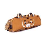 Les Déglingos Trousse Scolaire Simple Speculos Le Tigre École Maternelle à CP Garçon/Fille Trousse Animale Amusante Dès 3 Ans Polyester Recyclé, 1 Unité