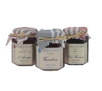 Les délices de Camille - Assortiments de confitures aux fruits 3x310g - Made in Calvados