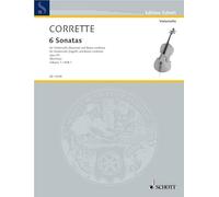 CORRETTE - LES DÉLICES DE LA SOLITUDE OP. 20 - VIOLONCELLE (BASSOON) ET BASSO CONTINUO