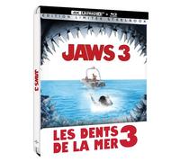 Les Dents de la mer 3 Édition Limitée Steelbook Exclusivité Web Blu-ray 4K Ultra HD