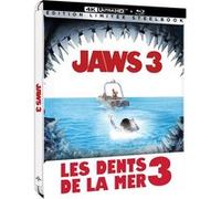 Les Dents de la mer 3 Édition Limitée Steelbook Exclusivité Web Blu-ray 4K Ultra HD