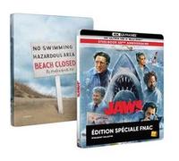 Les Dents de la mer 50ème Anniversaire Édition Spéciale Limitée Collector Fnac Steelbook Exclusivité Web Blu-ray 4K Ultra HD E