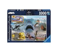 Ravensburger- Jigsaw Jaws Mâchoires Universal Vault Collection Puzzle de 1000 pièces pour Adultes et Enfants à partir de 12 Ans, 17450, Multicolore