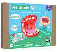 Les dents - kit Pandacraft 3-7 ans - Amuse-toi en prenant soin de tes dents ! - Collectif - Pandacraft - Jeux livres objets