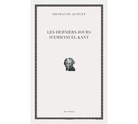 LES DERNIERS JOURS D’EMMANUEL KANT