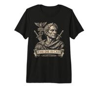 Les dés sont jetés : Jules César, Guerrier Romain T-Shirt Haut de Gamme