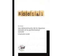 Les determinants de la reponse sociale et la performance sociale L'implication sociale - Rim Ghezal - Universitaires Europeennes - broché - Essai