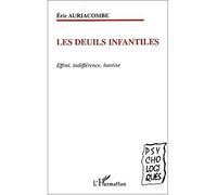 Les deuils infantiles Effroi, indifférence, hantise - Eric Auriacombe - L'harmattan - broché - Etude
