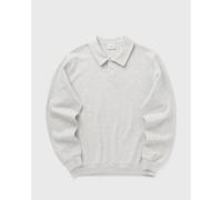 Les Deux Ben Polo Piqué Sweatshirt men Half-Zips grey taille: M