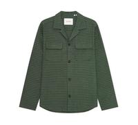 Les Deux - Check Seersucker Overshirt - Homme - Vestes - Vert - Taille: S