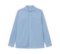 Les Deux - Chemise à Rayures Kent Poplin - Homme - Chemises - Bleu - Taille: S