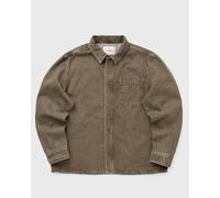 Les Deux Denim Overshirt men Overshirts brown taille: S