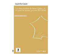 Les deux écoliers de Saint-Gildas, récit pour les jeunes garçons - Du Cauze-L - Hachette Bnf - broché - Livre