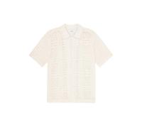 Les Deux Hector Pointelle SS Shirt men Shortsleeves white taille: XL