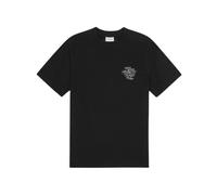 Les Deux, Homme, Tops, Noir, Taille: M Ben Faience T-Shirt