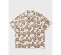 Les Deux Lesley Flower Jacquard SS Shirt men Shortsleeves beige taille: XXL