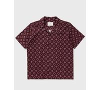 Les Deux Lukas Arabesque AOP SS Shirt men Shortsleeves red taille: XL
