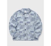 Les Deux Patchwork Jacquard Overshirt men Overshirts blue taille: S
