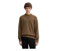 Les Deux - Pull Col Rond Gilbert - Homme - Pulls - Brun - Taille: L