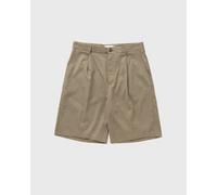 Les Deux Reece Pleated Slub Shorts men Casual Shorts green taille: XXL