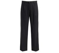 Les Deux - Reece Pleated Twill Suit Pants - Homme - Pantalons - Noir - Taille: W32