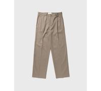 Les Deux Reece Pleated Twill Suit Pants men Casual Pants brown taille: L