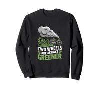 Les deux roues sont toujours plus écologiques pour les trajets en vélo Sweatshirt