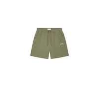 Les Deux - Stan Seersucker Swim Shorts - Homme - Maillots de bain - Vert - Taille: XL