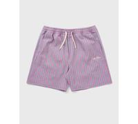 Les Deux Stan Stripe Seersucker Swim Shorts men Swimwear pink taille: M