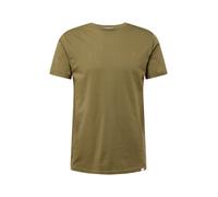 Les Deux T-Shirt 'Nørregaard' olive / orange, Taille L