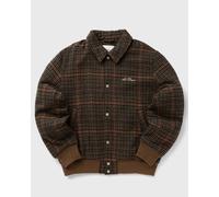 Les Deux Varsity Houndstooth Jacket men Bomber Jackets brown taille: XXL