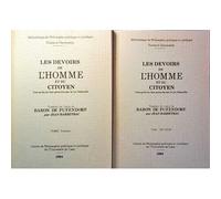 Les Devoirs De L'homme Et Du Citoyen - Tome 1
